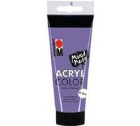 Marabu Peinture Acrylique crémeuse à Base d'eau, séchage Rapide, résistante à la lumière, imperméable à l'eau, Application avec Pinceau et éponge sur Toile, Papier et Bois, 100 ML