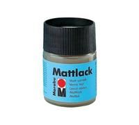 Marabu Vernis mat – résine synthétique, à base de solvant, résistant intempéries – Incolore 50 ml