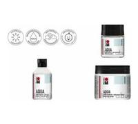 Marabu Vernis Aqua mat-satiné transparent 250 ml