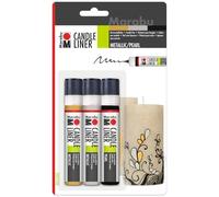 Marabu+Wachsmalfarbe+%22Candle+Liner%22%2C+Set+Metallic