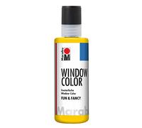 Marabu Window Color Fun & Fancy, 80 ML, Jaune, Peinture