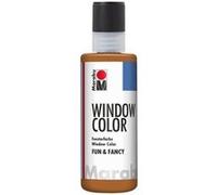 Marabu window color fun & fancy, 80 ml, marron clair, Marron G