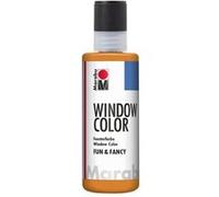 Marabu – Peinture amovible pour fenêtre Window Color Fun & Fancy – 80 ml – Orange