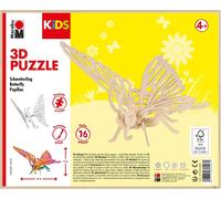 Marabu317000000020 Puzzle 3D Marabu KiDS "Papillon" 16 pièces(S)