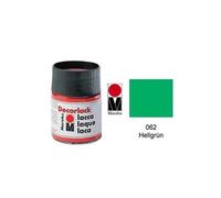 Marabudecorlack acryl : à base deau acrylique craft paint 15ml pot clair vert 113039062