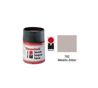 Marabu Peinture acrylique Decorlack,argent métallique,15ml