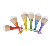Maracas colorés en bois Shok ID Modèle aléatoire Multicolore G