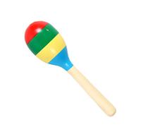 Maracas en bois massif pour amateurs de Percussion, Maracas en bois dur, hochets en bois, Instruments, Shaker en bois, 1 pièce