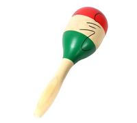Maracas en bois massif pour amateurs de Percussion, Maracas en bois dur, hochets en bois, Instruments, Shaker en bois, 1 pièce