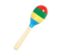 Maracas en bois massif pour amateurs de Percussion, Maracas en bois dur, hochets en bois, Instruments, Shaker en bois, 1 pièce