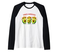 Maracas pour Guitare Tres Amigos Avocados Sombrero Manche Raglan