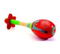 Maracas simple Animambo en bois Rouge G