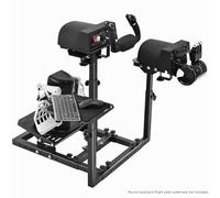 Marada Support universel de simulation de simulation de vol réglable pour Thrustmaster/Hotas Warthog/Logitech G25 G27, roues, pédales, accélérateur et joystick non inclus