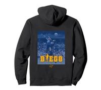 Maradona Diego Mano de D10S Sweat à Capuche