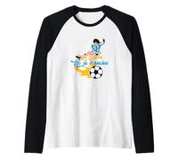 Maradona La Pelota no se Mancha Manche Raglan