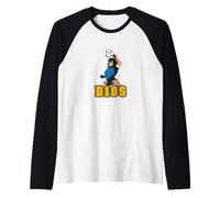 Maradona Mano de D10S Toon Manche Raglan