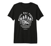 Marais des Cygnes River Kansas T-Shirt Haut de Gamme