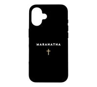 Maranatha Citation Grecque Viens Seigneur avec la Croix Coque pour iPhone 16