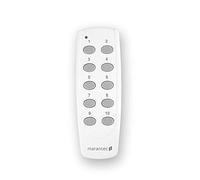 Marantec Digital 506 Émetteur portatif 868 MHz 10 canaux sans fil pour porte de garage Marantec Blanc
