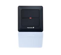 Marantec Digital 520 Émetteur mural 868 MHz 2 canaux pour motorisation de porte de garage Marantec Noir