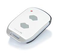 Marantec Digital 572 Émetteur portatif 868 MHz, petite télécommande sans fil 2 canaux pour porte de garage Marantec Blanc