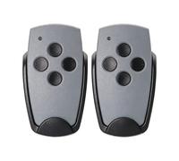 Marantec Lot de 2 émetteurs portatifs de rechange 868,3 MHz pour porte de garage Marantec Digital 302, D304, D321, D323, D384, 4 canaux, compatible avec le système multi-bits Marantec 868,3 MHz