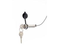 Marantec Special 306 Déverrouillage d'urgence pour porte sectionnelle 13 mm pour déverrouillage mécanique de porte de garage Argenté