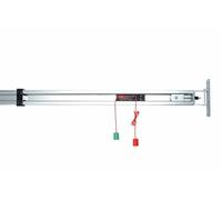 Marantec SZ 11 Rail d'entraînement pour porte de garage, porte sectionnelle et porte basculante, argent
