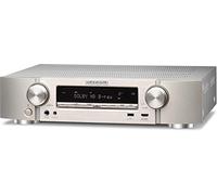 Marantz NR1510 Récepteur AV 5.2 canaux, amplificateur HiFi, HEOS Multiroom, Streaming de Musique, AirPlay 2, Bluetooth, Wi-FI, 6 entrées HDMI, Compatible Alexa - Argent