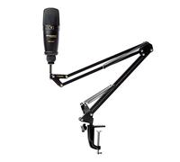 Marantz Pod Pack 1 - Kit de Podcast Complet avec Micro à Condensateur, Bras Ajustable et Câble USB, Idéal pour le Télétravail, Zoom, Streaming, Enregistrement, Gaming, Discord et Youtube