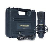 Marantz Professional Microphone USB à condensateur MPM-2000U – Cardioïde, anti-vibrations, noir