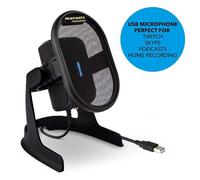 Marantz Professional Umpire Microphone à condensateur plug-and-play USB 2.0 avec filtre anti-pop et support de suspension pour