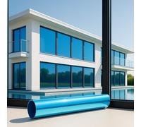 MARAPON Film de Protection Solaire, Opaque, pour fenêtre, Installation en intérieur, Brise-Vue, Protection UV, Opaque de l'extérieur, réduction des Rayons du Soleil, 0,445 x 20 m