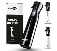 MARAPON® Flacon pulvérisateur de 300 ml avec fonction vaporisateur [Noir] | Flacon de pulvérisation pour les premiers seurs et la maison | Flacon pulvérisateur pour plantes | Procédé de pulvérisation