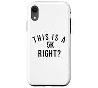 Marathon Amusant Run This is a 5k Right? Course de Course Coque pour iPhone XR