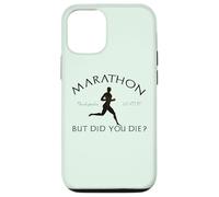 Marathon But You Die ? Pheidippides 490 BC Running Meme Coque pour iPhone 12/12 Pro