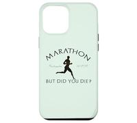 Marathon But You Die ? Pheidippides 490 BC Running Meme Coque pour iPhone 12 Pro Max