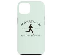 Marathon But You Die ? Pheidippides 490 BC Running Meme Coque pour iPhone 13