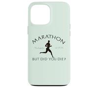 Marathon But You Die ? Pheidippides 490 BC Running Meme Coque pour iPhone 13 Pro Max