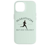 Marathon But You Die ? Pheidippides 490 BC Running Meme Coque pour iPhone 14