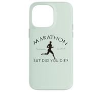 Marathon But You Die ? Pheidippides 490 BC Running Meme Coque pour iPhone 14 Pro Max