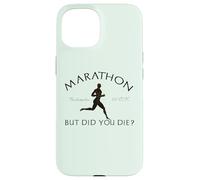 Marathon But You Die ? Pheidippides 490 BC Running Meme Coque pour iPhone 15