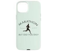 Marathon But You Die ? Pheidippides 490 BC Running Meme Coque pour iPhone 15 Plus