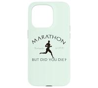 Marathon But You Die ? Pheidippides 490 BC Running Meme Coque pour iPhone 15 Pro