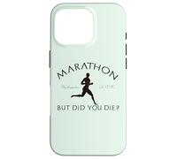 Marathon But You Die ? Pheidippides 490 BC Running Meme Coque pour iPhone 16 Pro