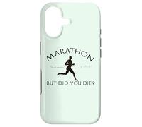 Marathon But You Die ? Pheidippides 490 BC Running Meme Coque pour iPhone 17
