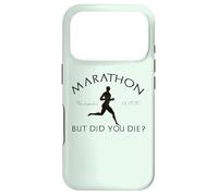 Marathon But You Die ? Pheidippides 490 BC Running Meme Coque pour iPhone 17 Pro