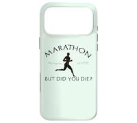Marathon But You Die ? Pheidippides 490 BC Running Meme Coque pour iPhone 17 Pro Max