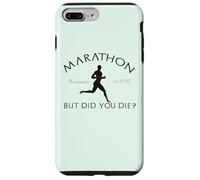 Marathon But You Die ? Pheidippides 490 BC Running Meme Coque pour iPhone 7 Plus/8 Plus