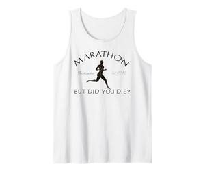Marathon But You Die ? Pheidippides 490 BC Running Meme Débardeur